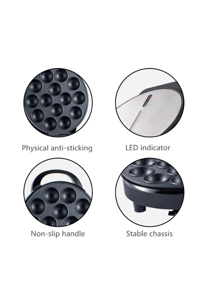sokany Cake Pop Maker,Octopus Ball Maker - Makes 14 Cake Pops,Non-Stick Coating and Led Indicator Light, Perfect for Birthday and Holiday Parties 1000W SK-08011 - Image 2